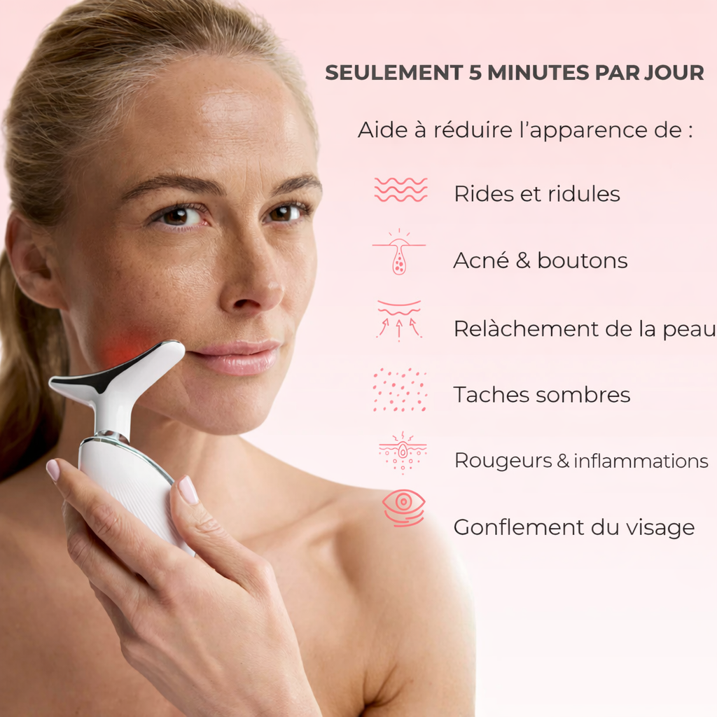 Luxecare Sculpteur Facial LED 7-en-1